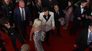 Lady Gaga On The Red Carpet | 2019 GRAMMYs