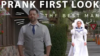 Groom First Look PRANK // Nikki + David #BestManPrank