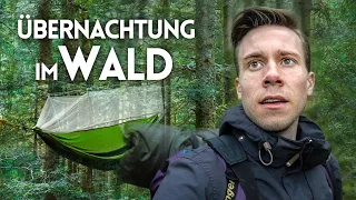 Ich übernachte tief im Schwarzwald