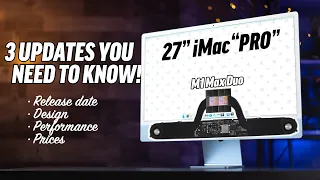 TERRIBLE NEWS about the upcoming NEW 27” iMac Pro!