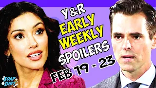 Young and the Restless Early Weekly Spoilers February 19 - 23: Billy Claps Back & Audra Twists! #yr