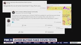 How to spot a fake COVID test and avoid online scams
