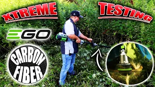 NEW EGO 56V POWERLOAD Carbon Fiber String Trimmer EXTREME TESTING!