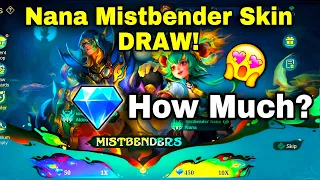 DRAW NANA MISTBENDER SKIN!😻HOW MUCH?!🤯WATCH TO FIND OUT!🔥