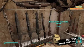 Fallout 4- Coastal Cottage weapons bunker tour (xbox no mods)