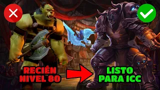 Cómo debes armarte sin hacer ninguna RAID | Desde RECIÉN NIVEL 80 hasta PRE-ICC | WOTLK CLASSIC