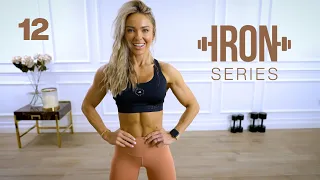 IRON Series 30 Min Upper Body Chest and Triceps Workout | 12