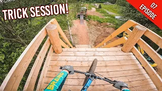 Die Ersten Tricks auf dem Neuen Whaletail! TRAUM MTB FEATURE Build Vlog 7