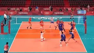 Jenia Grebennikov Team France at the Final Tokyo 2020 OG