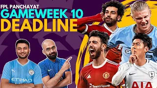 FPL GW10 LIVE DEADLINE STREAM