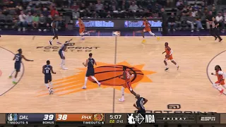 Devin Booker clears space for Mikal Bridges