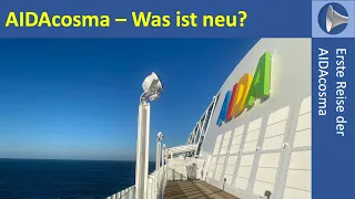 AIDAcosma - was ist neu?