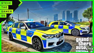 GTA 5  Mod British Patrol| BMW M5| GTA 5 Lspdfr Mod| 4K