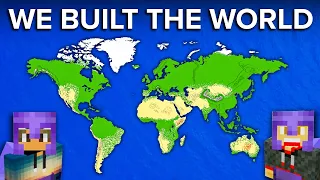 We Built The Earth in Minecraft Survival