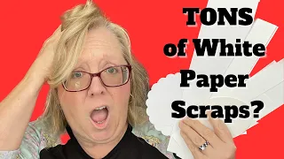 Brilliant Ideas for White PAPER SCRAPS!