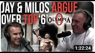 Cutler Cast Episode #53   Milos Sarcev & Jay Cutler  - arguing over top 6 at the 2022 Mr Olympia