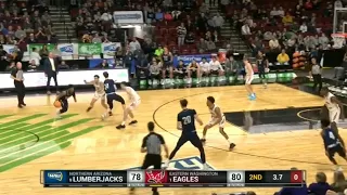 Northern Arizona vs Eastern Washington WILD Ending | 2023 College Basketball