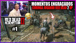 MOMENTOS ENGRAÇADOS DO CORINGA JOGANDO RED DEAD 2 RP #1