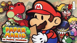 Paper Mario La Puerta Milenaria - Español #1 - Guía 100% - Primeros Pasos - Nintendo Switch Gameplay