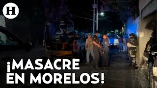 ¡Violencia en Morelos! Ataque armado en Huitzilac deja al menos 8 muertos en negocio de comida