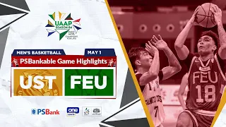 UST vs. FEU Round 2 highlights | UAAP Season 84 Men's Basketball