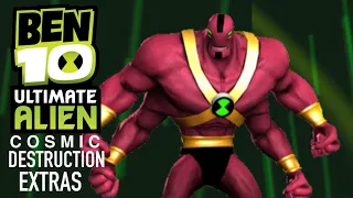 Ben 10 Ultimate Alien: Cosmic Destruction Four Arms Showcase + Concept Arts