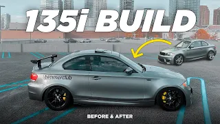 Building a 135i BMW in 10 Minutes! - Before & After Mods - @AntiStockBIMMERCLUB