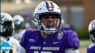 James Madison QB Cole Johnson throws for 6 TDs in FCS second round win