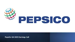 PepsiCo (NASDAQ: PEP) - Q4 2023 Earnings Call