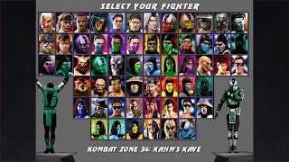 Mortal Kombat Komplete Plus (UMKT Genesis Screenpack) Chameleon Playthrough