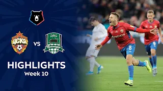 Highlights CSKA vs FC Krasnodar (3-2) | RPL 2019/20