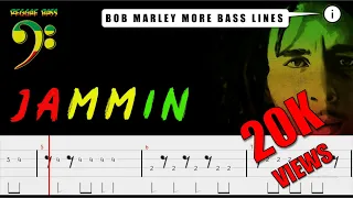 Jammin - Bob Marley (Official Bass Tabs) By @ChamisBass #chamisbass #basstabs #bobmarley #bass