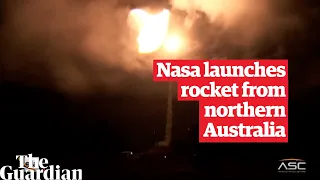 Nasa launches rocket from northern Australia