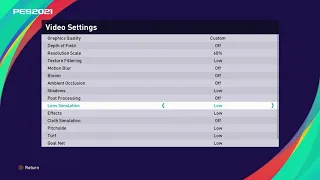 BEST Settings - Lag Fix | PES 2021