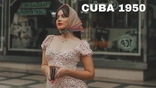 Así era CUBA 🇨🇺 en 1950s 🖤- Anita con Swing
