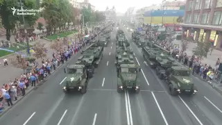 Ukraine Rehearses For Independence Day Military Parade