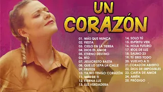 🎵▶ PLAYLIST LO MEJOR DE UN CORAZÓN💖| MUSICA CRISTIANA PARA JOVENES | PLAYLIST 2021