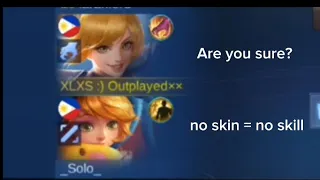 NO SKIN FANNY IN RANK!! AND THEY THINK I'M NOOB!!🔥 (MLBB)