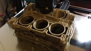 3D printing Ford V6 engine block