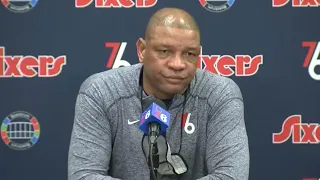 Doc Rivers  "Would you ask Pop that question? No you wouldn't. So don't ask me that question. ."