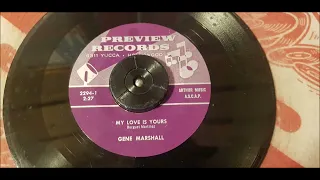 Gene Marshall - My Love Is Yours - Preview 2294 Song-Poem