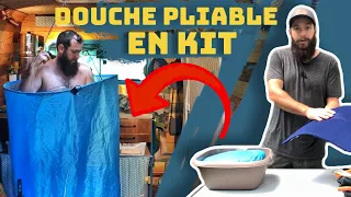 Notre DOUCHE PLIABLE pour FOURGON AMÉNAGÉ van et camping car