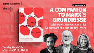 BOOK LAUNCH: A COMPANION TO MARX’S GRUNDRISSE