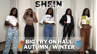 SHEIN BIG TRY ON HAUL EDITION AUTOMNE/HIVER 🍂❄️ (PLUS DE 500€ DE SHOPPING + CODE PROMO)