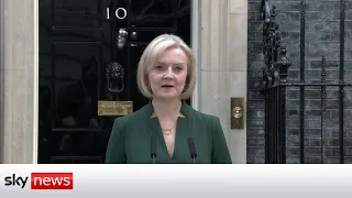 'Huge honour to be Prime Minister': Liz Truss bids farewell to Downing Street