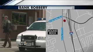 Round Rock police searching for armed bank robbers