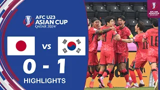 Japan U23 vs. Korea Republic U23 0-1 Highlights | AFC U23 Asian Cup 2024