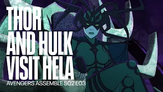 Thor and Hulk fight in Valhala | Avengers Assemble