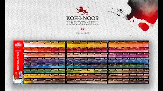 Kredki POLYCOLOR Koh-I-Noor w ekspozytorze - prezentacja produktu