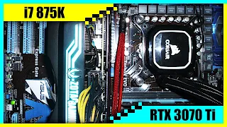 i7 875K + RTX 3070 Ti Gaming PC in 2022 | Tested in 7 Games